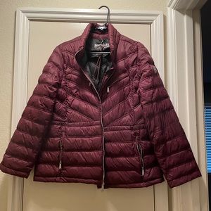 Burgundy jacket